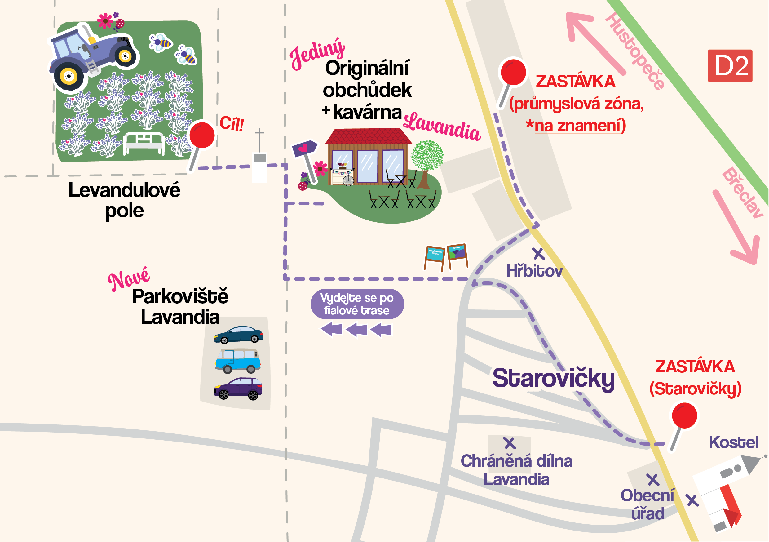 mapa zastávky 2025 
